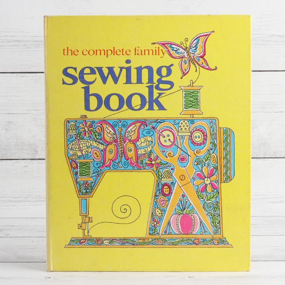 Vintage 1972 Complete Family Sewing Book | Sewing Reference Binder